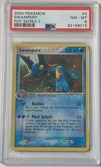 Swampert - 5 - Rare - Cosmos Holo - PSA 8